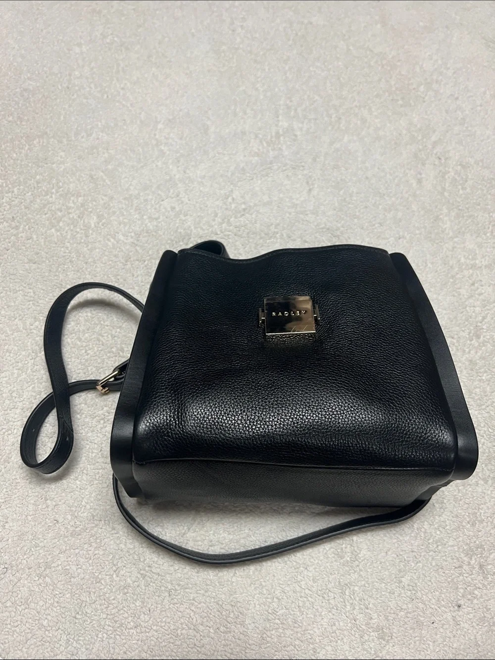 Radley London Sloane Mews Medium Leather Zip Top Crossbody
